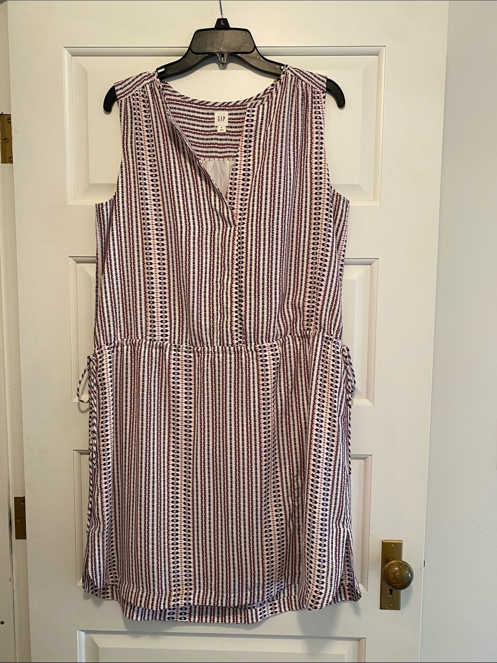 GAP red, white, and blue sleeveless dress